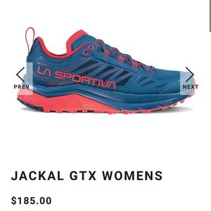 La Sportiva Jackal Gore Tex Trail Running Shoes.